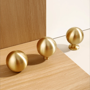 9908 Brass Cabinet Knob